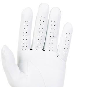 Guantes de Golf de Piel de Cabra Blanca para Hombre, Transpirables, de Alta Calidad, para Mano Derecha, Talla S, con Logotipo Personalizable para Deportes - Product Image 4