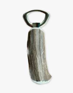 Abridor de Bebidas Elite de Cuerno de Búfalo con Palanca de Acero Inoxidable y Mango de Cuerno Real para Botellas de Cerveza y Refrescos - Product Image 1
