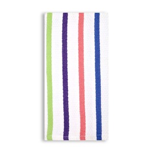 Paño de cocina 100% algodón con diseño de rayas teñidas, ecológico, suave y de calidad para uso en la cocina. - Product Image 2