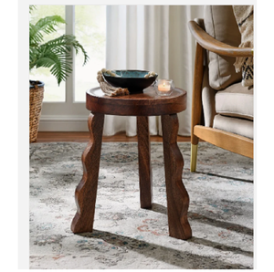 Taburete de Madera Cambridge, Mueble Clásico de Asiento con Diseño de Madera Natural para Sala de Estar, Cocina, Comedor, Cafetería e Interiores - Product Image 3