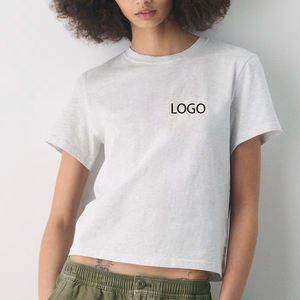 T-shirt décontracté à manches courtes coupe ample et tendance pour femme – Idéal pour la vente en gros et le quotidien - Product Image 1