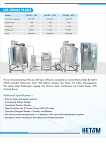 Congelador Industrial Continuo para Helados con Incorporación de Aire de Alta Velocidad para Producción Comercial a Gran Escala de Postres Congelados - Product Image 5