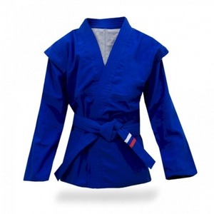 Ensembles d'uniformes de Sambo personnalisés avec logo frontal, 100% coton extensible, respirant, séchage rapide, haute qualité, approuvé pour le Sambo, unisexe adulte - Product Image 5