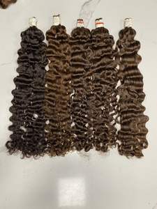 Cabello trenzado a granel de alta calidad 100% extensión de cabello humano vietnamita cutícula alineada pelo tejido precio al por mayor para mujeres negras - Product Image 2