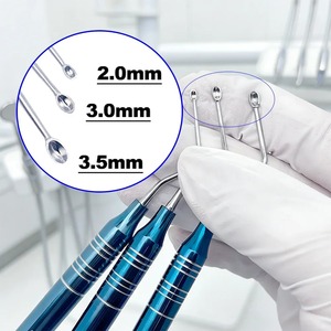 Instrumentos Quirúrgicos BAFA, Cureta para Implantes Dentales, Cuchara para Hueso, Empuñadura Ergonómica Manual, Instrumento de Clase I para Limpieza Periodontal - Product Image 5