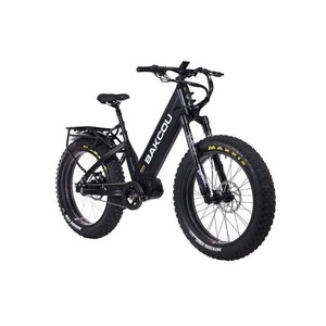 Vélo électrique Bakcou MAV3 à moteur central, pneus larges et cadre bas - Product Image 1