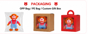 Gentleman Soft <b>Toy</b> Cute Gentleman Plush Doll Velboa Stuffed Character <b>Toy</b> Gift Custom OEM Wholesale - Product Image 5