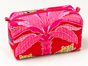 Bolsa de Cosméticos Acolchada de Algodón con Borlas y Cierre de Cremallera de Veer Handicrafts, con Bolsa de Maquillaje Impermeable Ecológica y Asa Suave - Product Image 6
