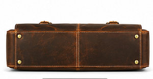 Bolso Mensajero de Cuero Genuino Vintage, Bolso de Negocios para Viajes, Portátil, Duradero, de Alta Calidad, Proveedor Mayorista para Oficina, OEM - Product Image 4