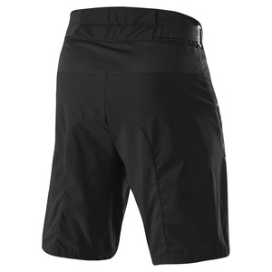 Shorts de cyclisme noirs personnalisables pour femmes, séchage rapide, Spandex/Polyester, coupe régulière, longueur courte, vêtements d'extérieur, 100g, coutures sans couture - Product Image 3