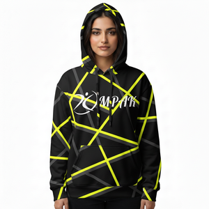 เสื้อฮู้ดดี้โอเวอร์ไซส์สไตล์โมเดิร์นสำหรับทุกเพศ พร้อมลายพิมพ์แบบซับลิเมชั่นเนื้อเนียน สำหรับคอลเลคชั่นสตรีทแวร์ลำลอง - Product Image 1