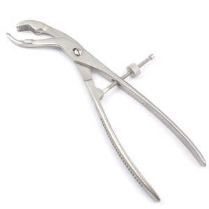 Pinzas de sujeción y reducción ósea reutilizables de acero inoxidable, juego de instrumentos quirúrgicos ortopédicos manuales - Product Image 1