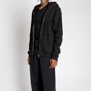 Sudadera con Capucha Ajustable para Hombre, Nueva Colección, Personalizable, de Invierno, Transpirable, Mezcla de Algodón y Forro Polar, con Cierre, en Oferta, Hecha en Pakistán - Product Image 2