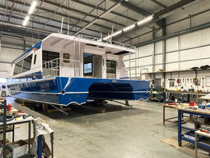 Yate de Crucero de Aluminio UBI 11100 con Motor Intraborda de 300 CV, 11,8 m, 100 Pasajeros, de Alta Velocidad para Río, Deporte, Entretenimiento y Turismo - Product Image 6