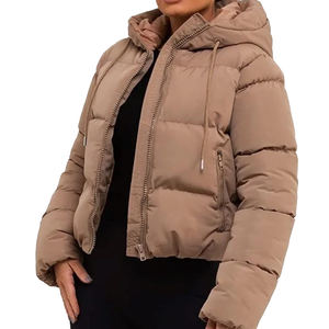 Nouvelle arrivée, veste d'hiver pour femmes, veste à bulles, fermeture éclair, imperméable, respirante, design personnalisé, tendance, manches amovibles, prix avantageux - Product Image 3
