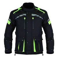 Blousons de moto en cuir personnalisés pour adultes, kits complets, coupe-vent, avec impression par transfert thermique sur le devant uni
