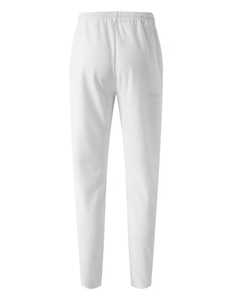 <b>Men's</b> Elastic Waist Drawstring Sweatpants Casual <b>Joggers</b> Side Pockets Midweight Cotton Quick Dry Winter Black <b>White</b> - Product Image 2