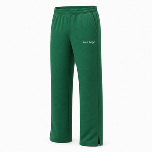 OEM/ODM Custom Made Men's Casual Straight Leg 100% Cotton Canvas Heavyweight Breathable Drawstring Closure Jogger <b>Pants</b> Custom - Product Image 5