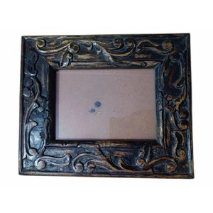 กรอบรูปไม้เก่าทำมือสีน้ำตาลโบราณ ของตกแต่งบ้าน ขายส่ง - Product Image 3