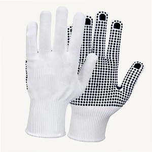 Guantes de Trabajo de Seguridad con Forro de Algodón de Alta Calidad, Diseño Nuevo, Guantes con Forro de Punto Sin Costuras de PU - Product Image 6