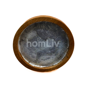 Posavasos de Madera de Teca, Posavasos Decorativos, Base Redonda para Mesa, para Hogar, Bar, Cafetería, Posavasos para Bebidas, Decoración Natural Hecha a Mano para el Hogar - Product Image 3