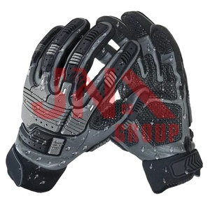 Guantes de trabajo de seguridad para hombres y mujeres, guantes de impacto con protección TPR, guantes resistentes a cortes con antideslizantes - Product Image 1