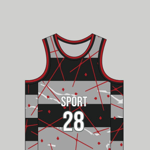 Uniforme de Baloncesto sin Mangas de Diseño Premium, Personalizable con su Logotipo, Alta Calidad, 100% Poliéster, Secado Rápido, Precio al por Mayor, Transpirable - Product Image 4