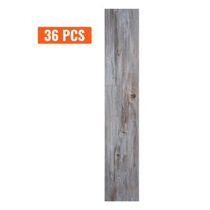 Piastrelle Autoadesive in Vinile 36 X 6 Pollici, 36 Pezzi, Spessore 0,62mm, Effetto Legno Vintage, Pavimentazione Fai-da-Te per Cucina, 5mm EIR - Product Image 1