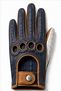 Gants de conduite en cuir véritable tendance, respirants, compatibles écran tactile, thermiques, unisexes, vente en gros, personnalisables, pour voiture, vélo, extérieur, hiver - Product Image 6