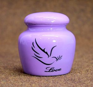 Contemporary Aluminum <b>Keepsake</b> Cremation Urn <b>Memorial</b> Ash Holder Featuring Decorative Secure Lid And Elegant Matte Texture - Product Image 4