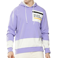 Yeni Moda Nefes Alabilen Yeni Gelen Erkek Kapüşonlu Sweatshirt Toptan %100 Çok Satan Son Tasarım Özel Stil Erkek Kapüşonlu Sweatshirt
