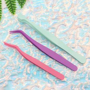Kit de Belleza para Mujer, Herramienta para Pestañas, Pinzas para Pestañas, Suaves, Duraderas, de Acero Inoxidable de Alta Calidad, Diferentes Colores, Venta al por Mayor, las Mejores - Product Image 5