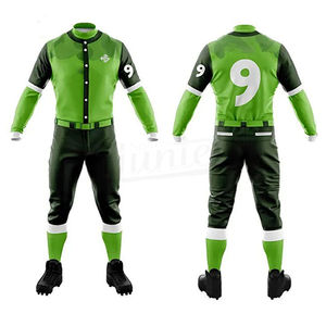 Uniforme de Béisbol Sublimado Personalizado, Conjunto de Camiseta de Béisbol para Jóvenes y Hombres, OEM - Product Image 4