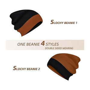 Gorros de Invierno Unisex con Puño de Algodón 100% y Logotipo Personalizado, Estampados por Sublimación, Estilo Ripped, Ideales para Ciclismo - ¡Los Más Vendidos! - Product Image 3