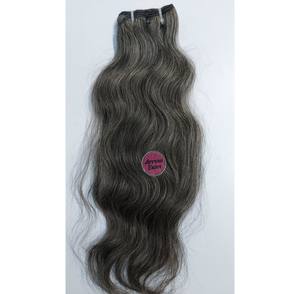 ชุดต่อผมลอนเกลียวสีเกลือพริกไทย 100 กรัม Arrow Exim ผมแท้แบบเวอร์จิ้น ขายส่ง - Product Image 2