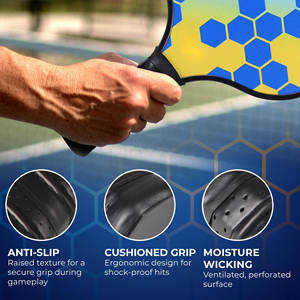 Raquette de beach tennis unisexe entièrement en carbone, noyau en EVA souple avec sac de transport en nylon - Product Image 5