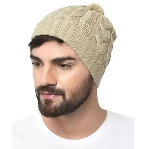 Gorro de Punto Acrílico Unisex 2026, Diseño Color Block, Estilo Urbano, Transpirable, Impermeable, con Bolsillos - Product Image 5