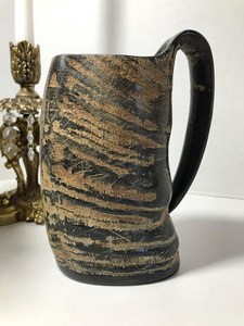 Mug à bière en corne de haute qualité, fait main, authentique, de qualité supérieure, neuf, de bonne qualité, naturel, sculpté à la main, viking, best-seller - Product Image 2