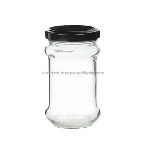 โหลแก้วดองสีเงิน750มล. ที่เก็บอาหารรักษาความสดใหม่ดีไซน์อเนกประสงค์ห้องครัวทำจากอินเดีย - Product Image 1