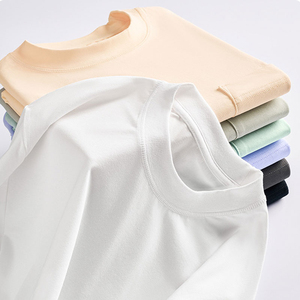 T-shirt Homme Haut de Gamme à Épaules Tombantes, Streetwear Lourd 100% Coton Écologique, Séchage Rapide, Respirant, 220g - Product Image 1