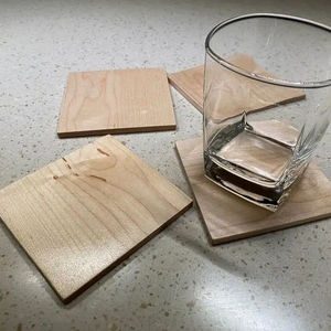 Posavasos de madera de Acacia Real ligeros superventas, tablero de exhibición, alfombrilla de impresión de textura clásica para exhibición de bebidas de gran oferta - Product Image 1