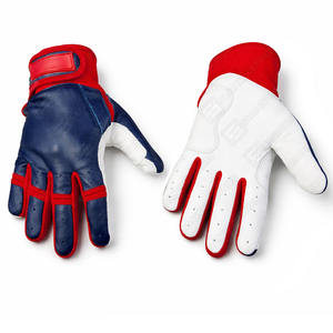 Meilleure qualité, tailles jeunes et adultes, style manchette courte, gants de frappe de baseball Softball, vente à chaud de gants de frappe de baseball - Product Image 4