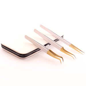 Pinzas de Acero Inoxidable para Extensión de Pestañas, Ligeras, Estilo Perfecto, Herramienta de Belleza, Venta al Por Mayor, Fabricante y Proveedor - Product Image 3