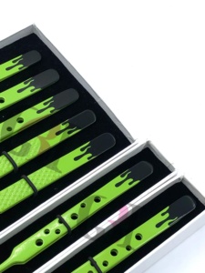 Pinzas de Extensión de Pestañas de Acero Inoxidable Japonés con Recubrimiento en Polvo de Doble Color a 90 Grados de Alta Calidad, con Logotipo Personalizado - Product Image 5