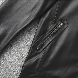 Veste en cuir pour homme, style streetwear, vêtements décontractés d'hiver, nouvelle mode, imperméable, veste en cuir sur mesure pour homme, CP-MLJ-16 - Product Image 5