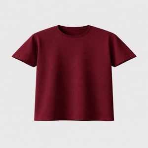 T-shirt décontracté pour homme de style américain, en polyester/coton, coupe slim, streetwear, manches courtes, respirant et écologique pour l'été - Product Image 5