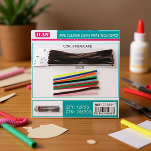 Pulisci-piùlleri Ilan 30 cm, 20 pezzi, colore caffè, per lavoretti creativi - Product Image 2