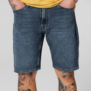 Wholesale Men's <b>Denim</b> Shorts Custom Made OEM High Quality <b>Material</b> with Custom Colors Size and Logo Breathable <b>Denim</b> Short - Product Image 5