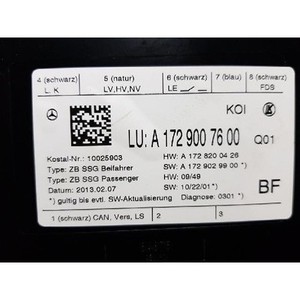 ECUs et modules informatiques d'occasion de classe E A1729007600 - Product Image 2