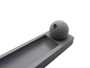Porte-encens en bois naturel au design moderne, conçu pour les espaces de yoga, de bien-être et de relaxation - Product Image 6